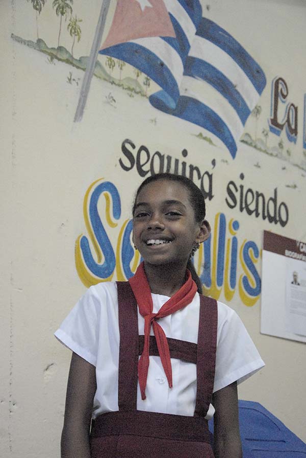 Pionera Daylén Zamora.