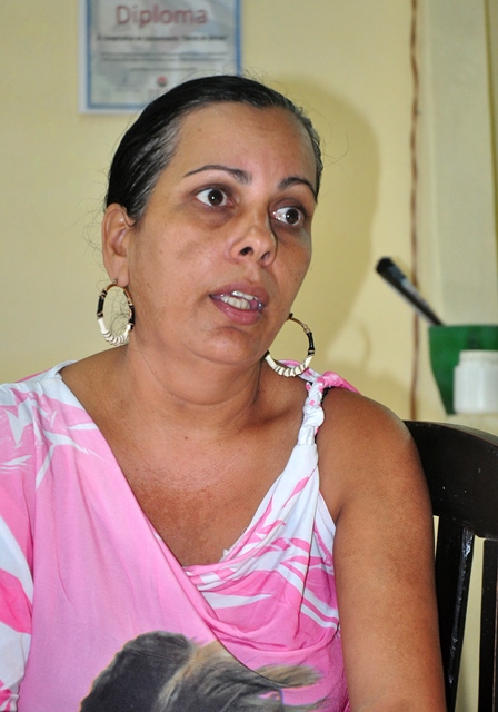 Tamara Darias Garcí­a, económica de la cooperativa, Placetas