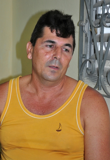 Orlando Jiménez Garcí­a, presidente sustituto de la cooperativa en Placetas, Villa Clara