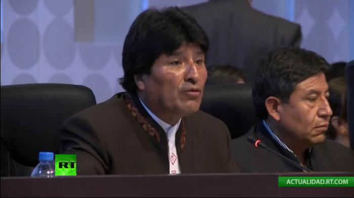 Evo Morales, presidente de Bolivia