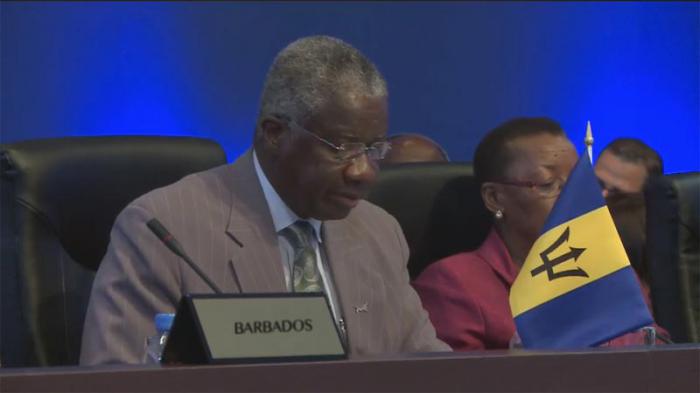 Freundel Jerome Stuart, Primer Ministro de Barbados
