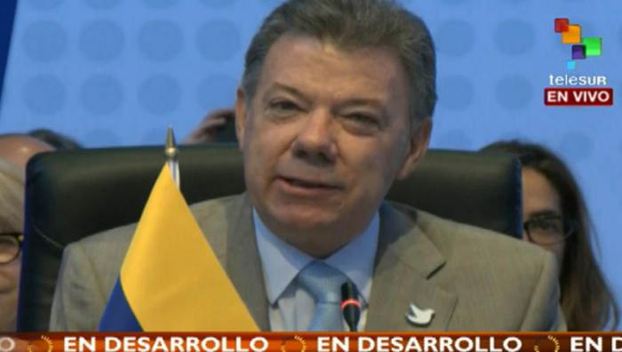 Juan Manuel Santos, presidente de Colombia.