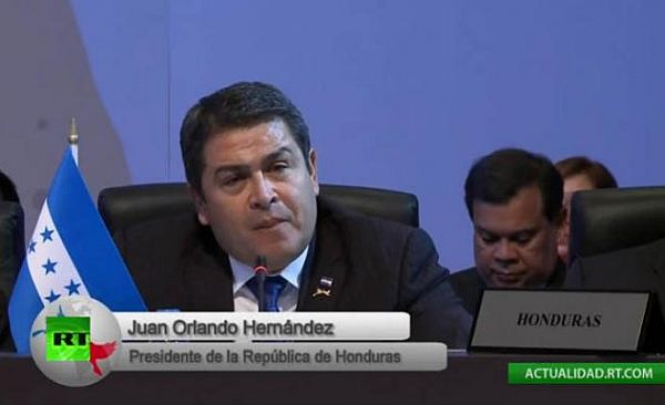 Juan Orlando Hernández, presidente de Honduras.