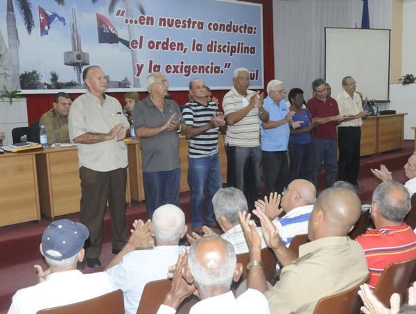 Ejecutivo de la Asociación de Combatientes en Villa Clara.