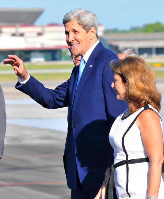 John Kerry en La Habana.