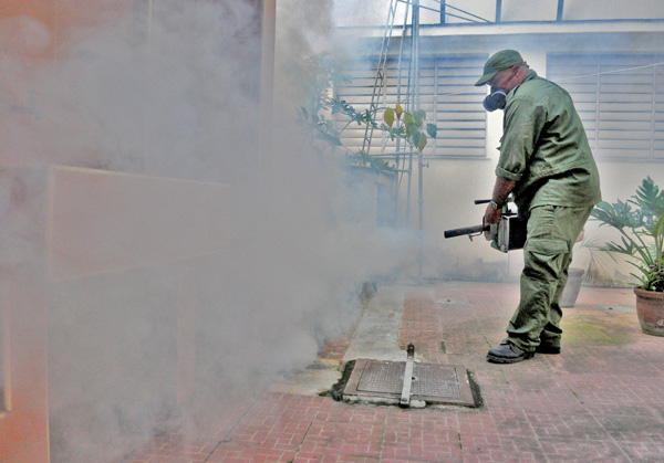 Fumigación.