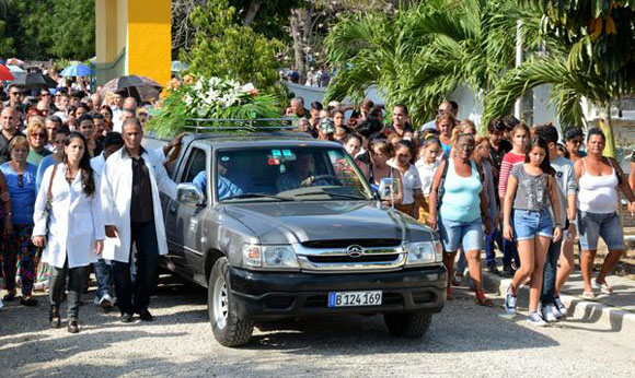 Cortejo fúnebre.