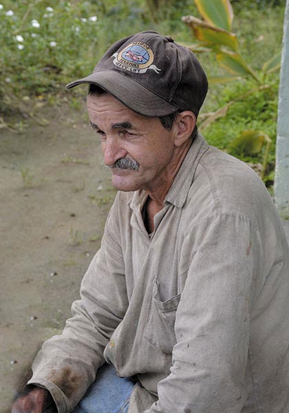 Marcial Fuentes González, caficultor de Manicaragua. Marcial Fuentes González, caficultor de Manicaragua.