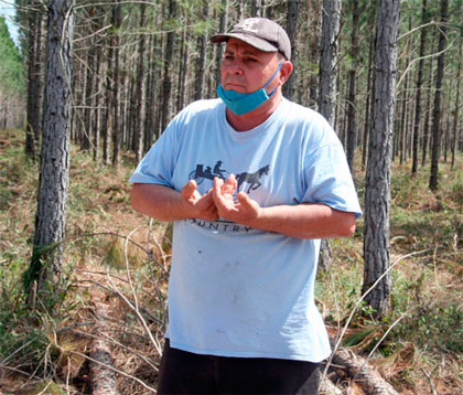 Manuel Portela, especialista del írea de Manejo de Gavilanes. Manuel Portela, especialista del írea de Manejo de Gavilanes.