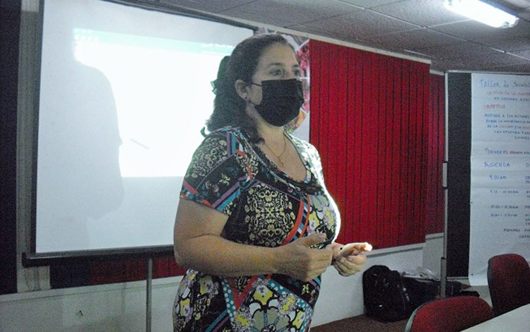 Nuria Dávila Fernández, investigadora y profesora auxiliar del Centro de Gestión y Desarrollo de la Calidad (CGDC) de la ONN.