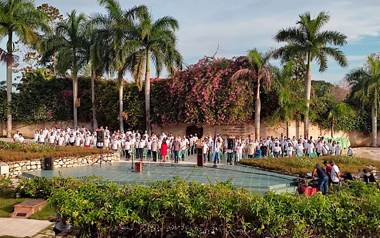 Acto por el Día del Trabajador Tabacalero en Villa Clara. Acto por el Día del Trabajador Tabacalero en Villa Clara.