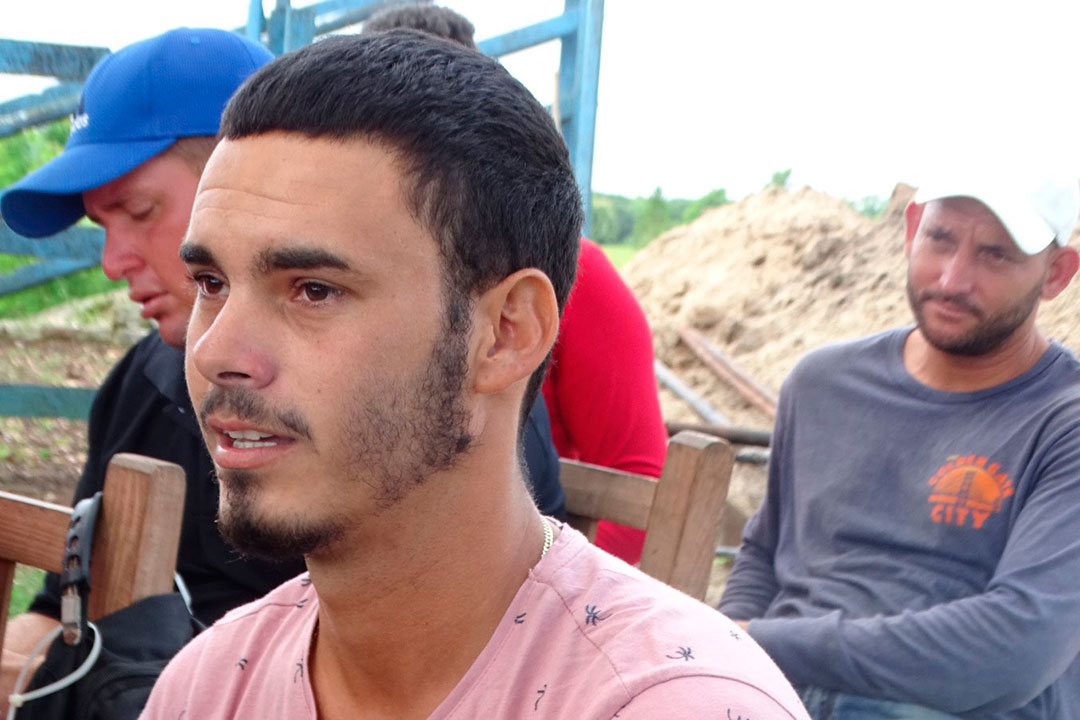 Productor Yaniel Negrín Alberto.