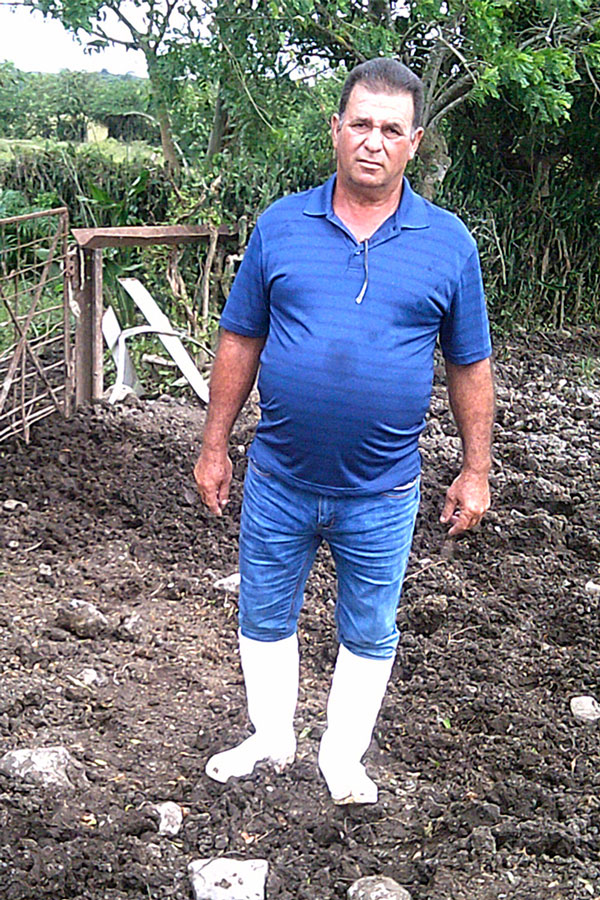 Narciso Ramón Ramírez Machado, productor ganadero.