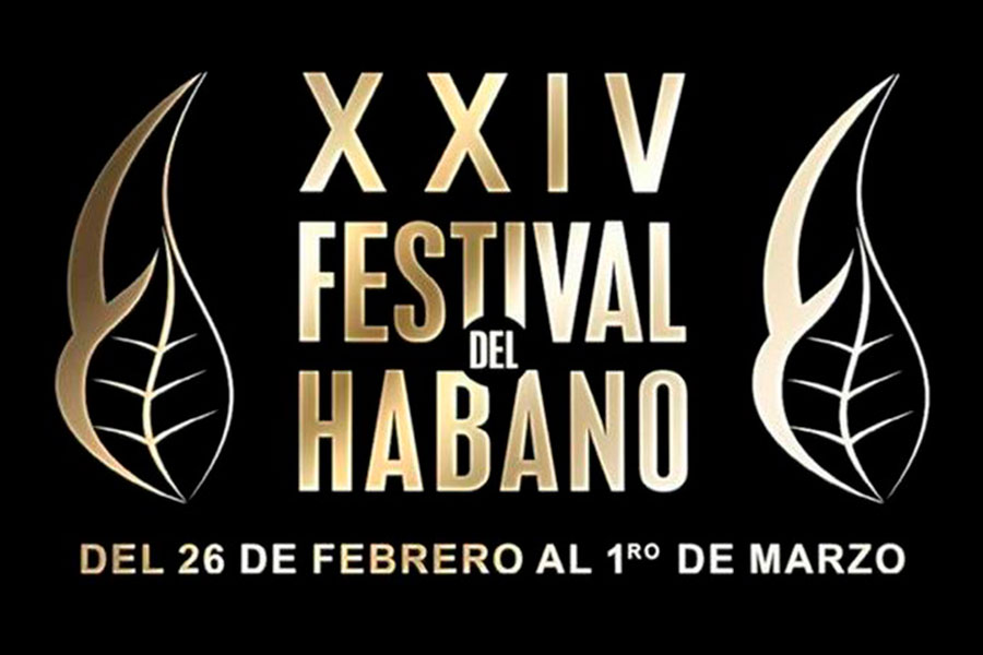 Cartel del XXIV Festival del Habano.