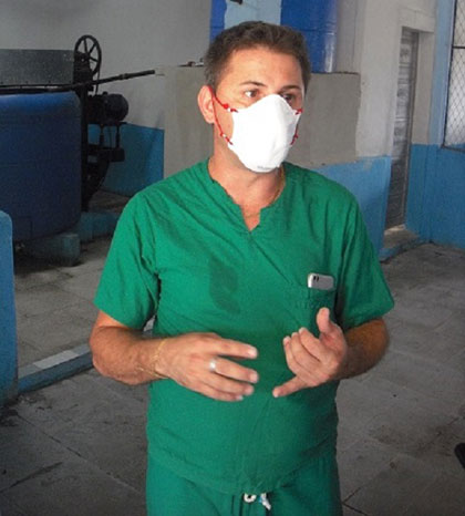 Robelio Ramos Méndez, ingeniero industrial y jefe del Dpto. de producción del CBQ. Robelio Ramos Méndez, ingeniero industrial y jefe del Dpto. de producción del CBQ.