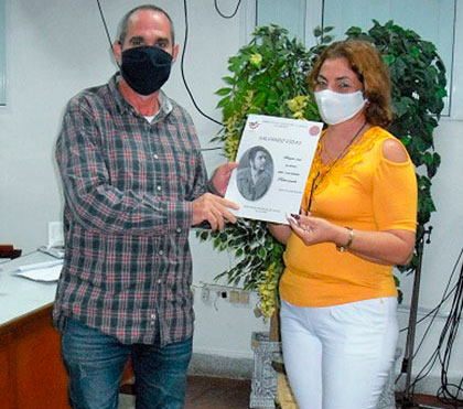 Reconocimiento al Centro Meteorológico Provincial de Villa Clara.