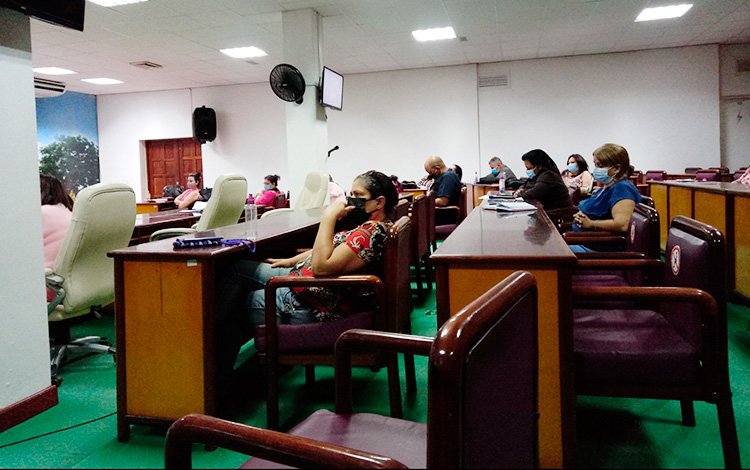Reunión de científicos de Villa Clara para el análisis de la COVID-19 en la provincia. Reunión de científicos de Villa Clara para el análisis de la COVID-19 en la provincia.
