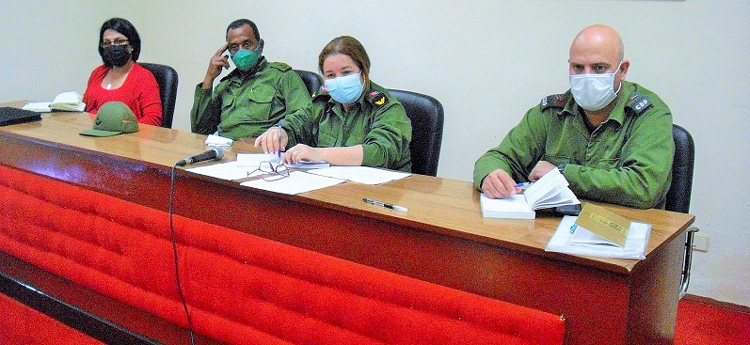 Integrantes del Consejo de Defensa Provincial de Villa Clara. Integrantes del Consejo de Defensa Provincial de Villa Clara.
