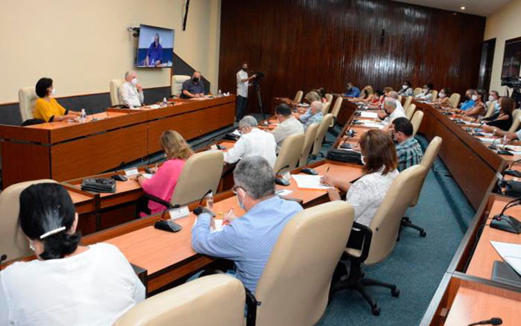 Reunión del Gobierno sobre la ciencia en el Comercio Interior. Reunión del Gobierno sobre la ciencia en el Comercio Interior.