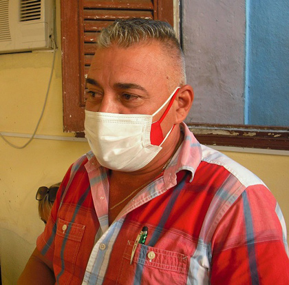 Omar Noa Luque, especialista del Citma en Santa Clara. Omar Noa Luque, especialista del Citma en Santa Clara.