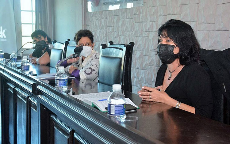Dra. Adianez Taboada Zamora, viceministra de Ciencia, Tecnología y Medio Ambiente. Dra. Adianez Taboada Zamora, viceministra de Ciencia, Tecnología y Medio Ambiente.