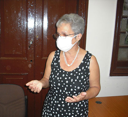 Máster Cloris Caballero interviene en el prevento Intergest 2022. Máster Cloris Caballero interviene en el prevento Intergest 2022.