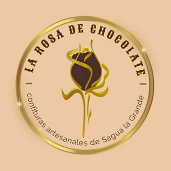 Distintivo de la mipyme La Rosa de Chocolate, de Sagua la Grande. Distintivo de la mipyme La Rosa de Chocolate, de Sagua la Grande.