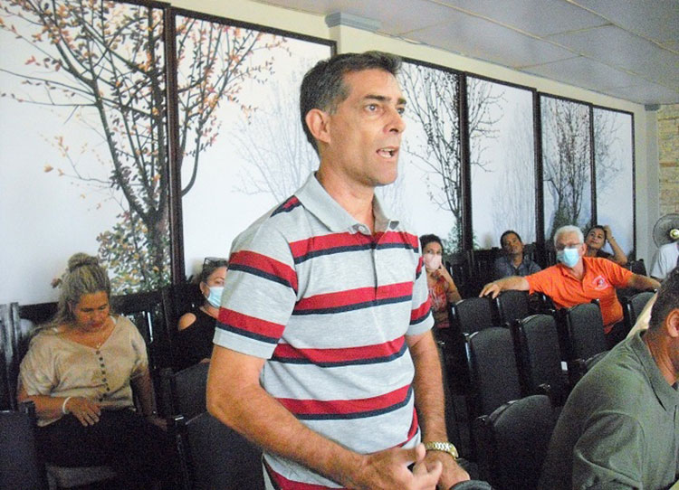 Lorenzo Prieto, de la mypime Hermanos García, de Placetas. Lorenzo Prieto, de la mypime Hermanos García, de Placetas.