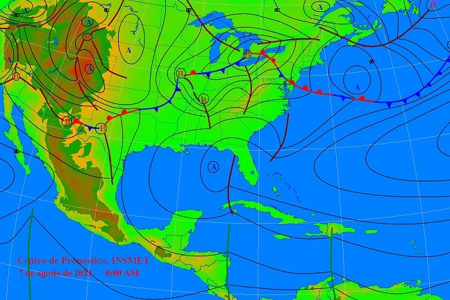 mapa condiciones meteorologicas