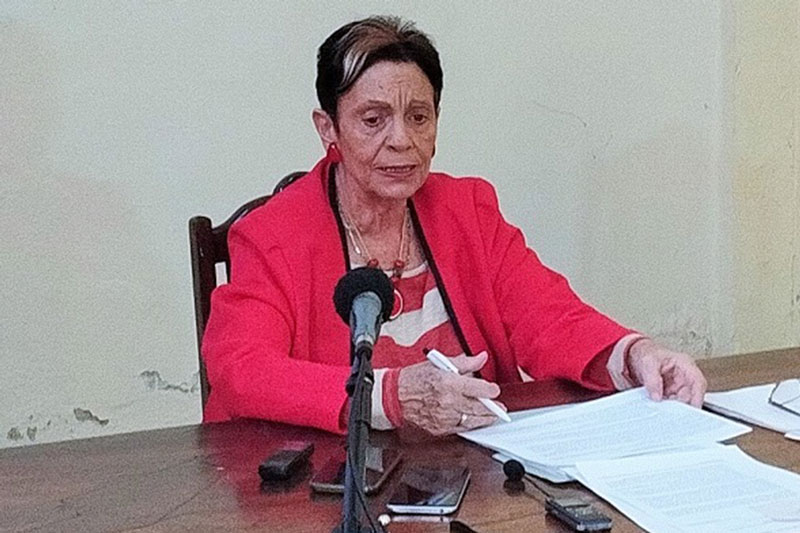 Dra. C. María del Carmen Velasco Gómez, delegada territorial del Citma.