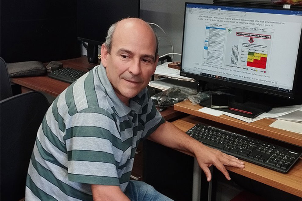 M. C. Luis Orlando Pichardo Moya, coordinador de Proyectos del Citma.