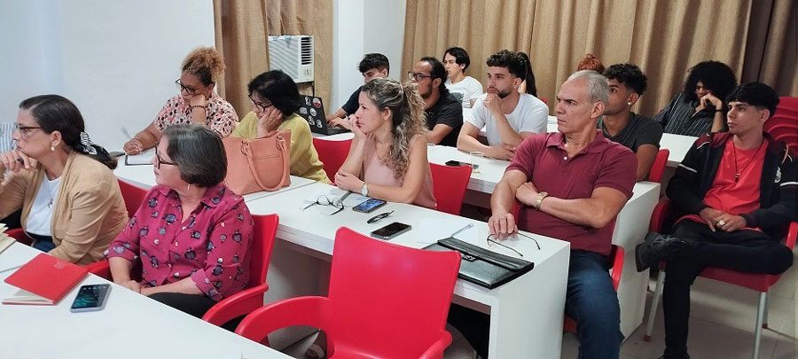Participantes en el taller.