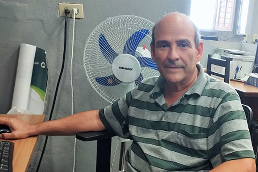 Máster Luis Orlando Pichardo Moya, coordinador de proyectos del Citma.