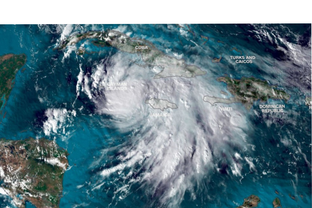 Tormenta Tropical en el Caribe
