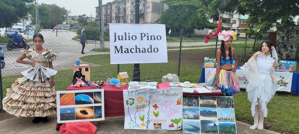 Exposición de círculos de interés.
