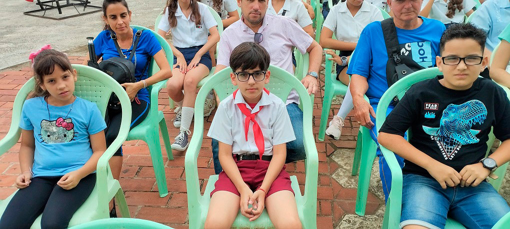 Pioneros ganadores del concurso.