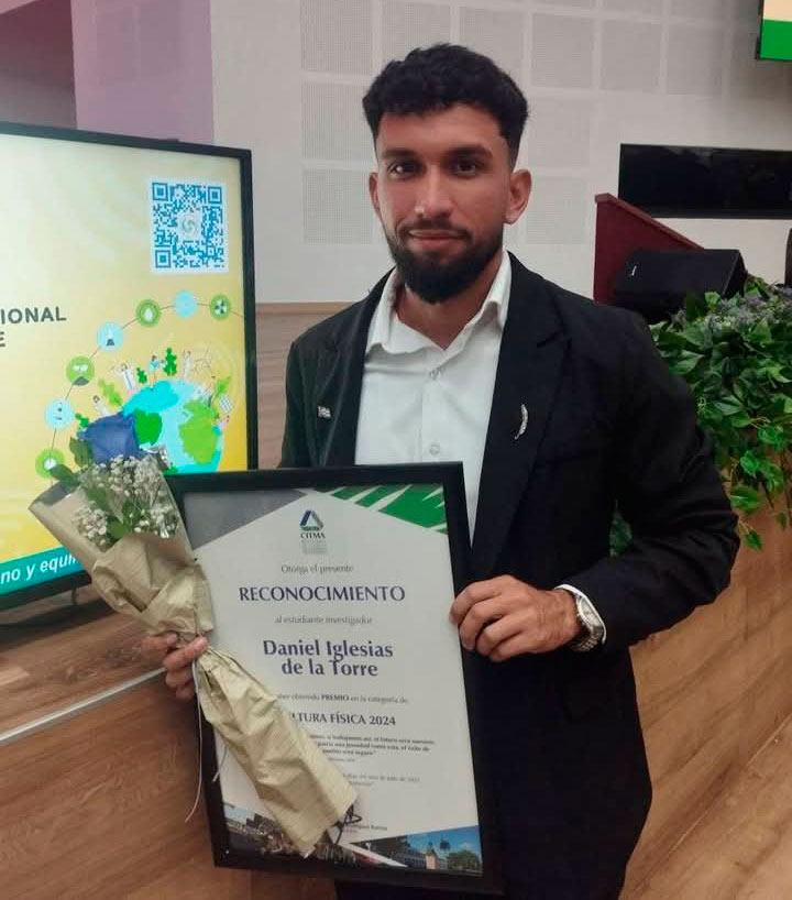 Danniel Iglesias de la Torre, profesor de la Facultad de Cultura Física y Deporte, de la Universidad Central «Marta Abreu» de Las Villas.