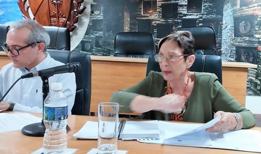 Dra. C María del Carmen Velasco, delegada del Citma.