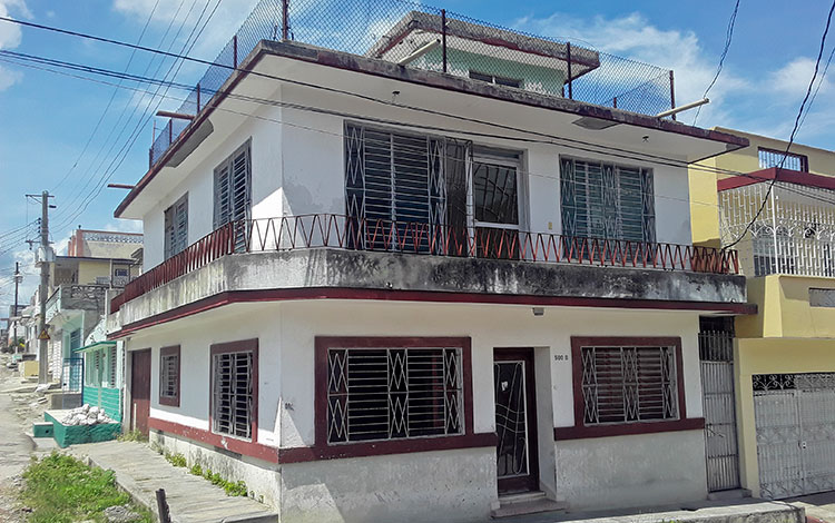 Casa de Santa Clara que fue ocupada ilegalmente en dos ocasiones.
