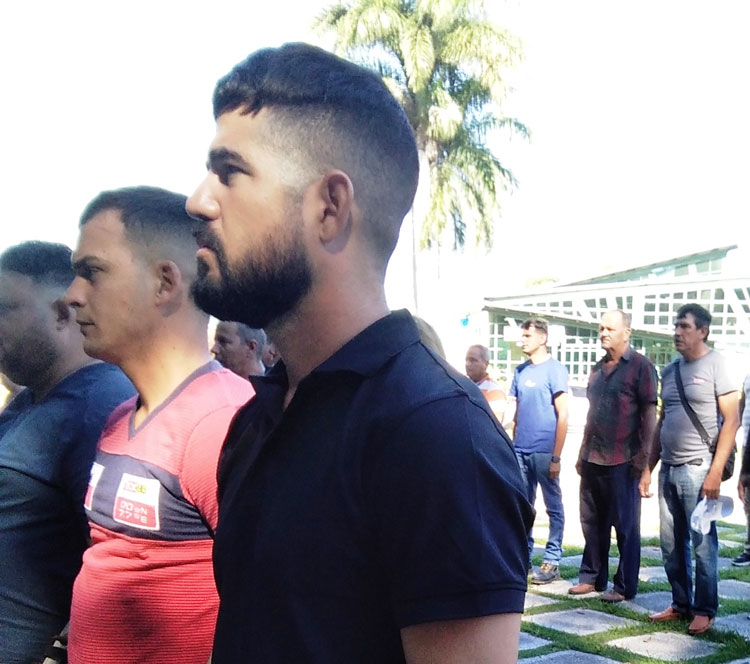 Dayán Rodríguez, de Cifuentes, integrante de la brigada de Plomac de Villa Clara. Dayán Rodríguez, de Cifuentes, integrante de la brigada de Plomac de Villa Clara.