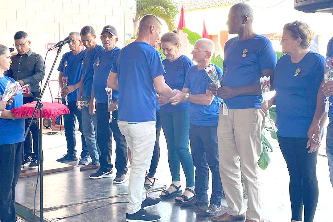 Acto provincial del Villa Clara por el Día del Constructor.