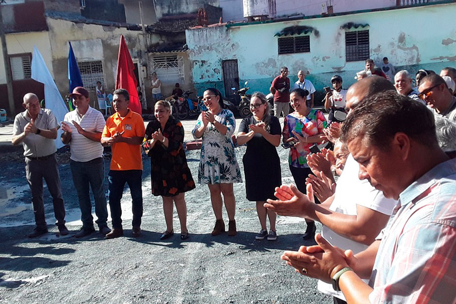 Acto de entrega de viviendas.