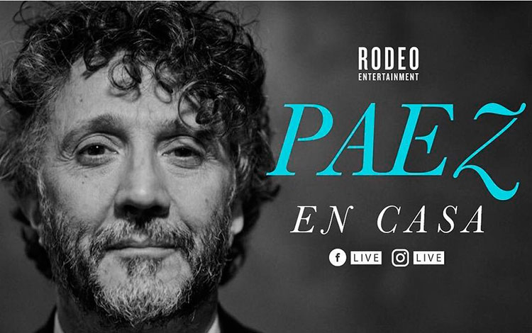 Anuncio del concierto en casa de Fito Páez. Anuncio del concierto en casa de Fito Páez.