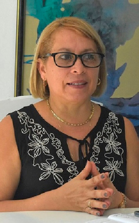 Niurka María Fonseca Delgado, directora de la filial de FCBC en Villa Clara Niurka María Fonseca Delgado, directora de la filial de FCBC en Villa Clara