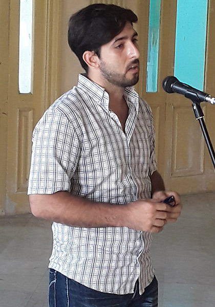 Antonio Rodríguez Guillén, presidente del Movimiento Juvenil Martiano en Villa Clara. Antonio Rodríguez Guillén, presidente del Movimiento Juvenil Martiano en Villa Clara.