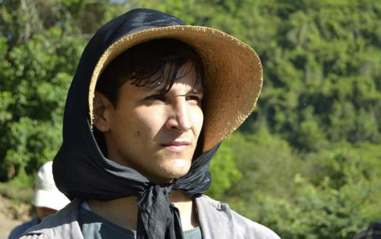 Actor Carlos Alberto Méndez.