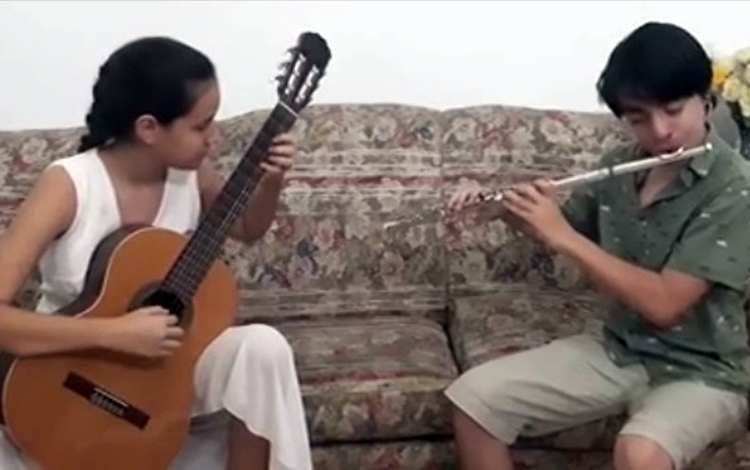 Estudiantes de música participan en el 25 Festival A Tempo con Caturla de Música de Cámara. Estudiantes de música participan en el 25 Festival A Tempo con Caturla de Música de Cámara.