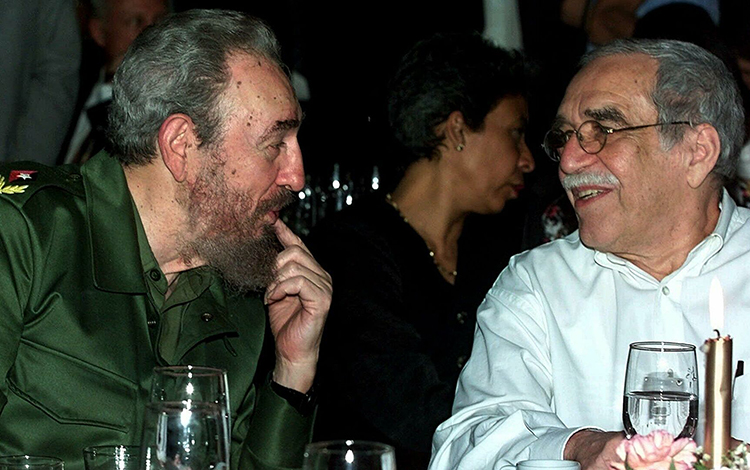 Fidel Castro Ruz y Gabriel García Márquez. Fidel Castro Ruz y Gabriel García Márquez.