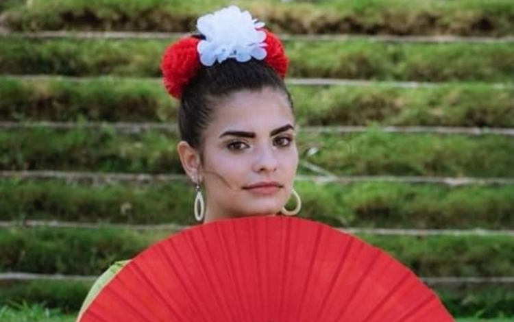 Bailaora Amanda Camero.