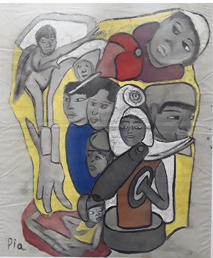 Obra ganadora del tercer premio en el XXVII Salón Territorial de Arte Popular. Obra ganadora del tercer premio en el XXVII Salón Territorial de Arte Popular.